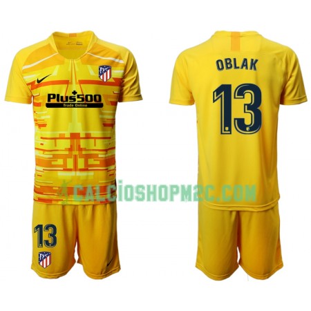 Atlético Madrid Portiere OBLAK 13 Bambino II 2019/2020 Manica Corta